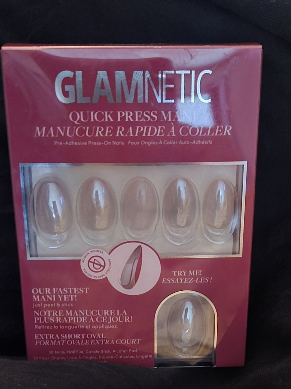 Glamnetic Quick Press Manicure - Nude Glazed